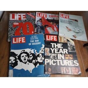 Time Magazine Lot Vintage Sex Pornography VTG Decent 1967 - 1970 Star Wars China